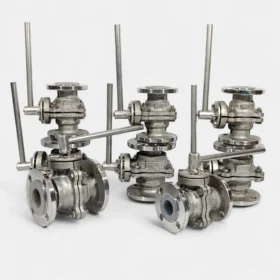 High Pressure Ball Valve SS 316 Pneumatic Actuated upto 150KG/Cm2 Screwed End Aira HBA / 2WOG 1/2" to 1"