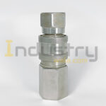 Single Shut Off Quick Release Coupling (QRC) for Upto 500 PSI MS  / SS 304 / SS 316