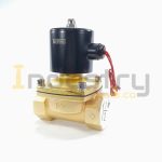 Brass Solenoid Valve Diaphragm Type 2/2 Way for Air / Water / Gas for Low Pressure 0-5 Kg/cm2 1/2" to 2"