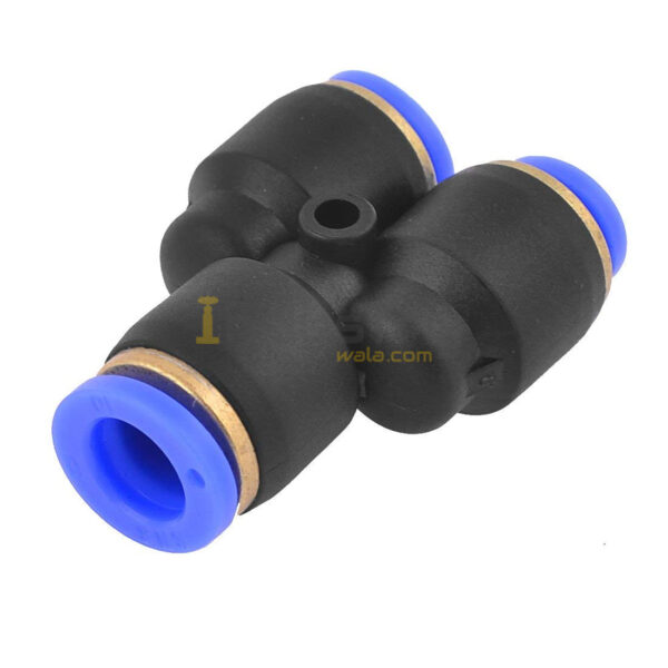 Push Type Pneumatic PU Equal Y Connector