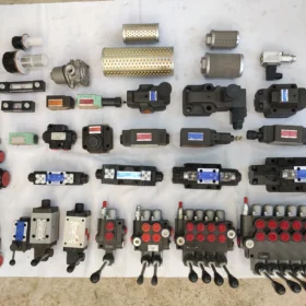 Hydraulic Lever Operated Monoblock Direction Control Valve P-120 (120 LPM) With Built in Check Valve and Pressure Relief Valve