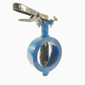 Cast iron damper butterfly valve