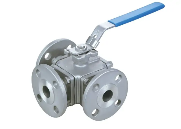 3 Way Ball Valve L Port WCB / CF8 / CF8M Body