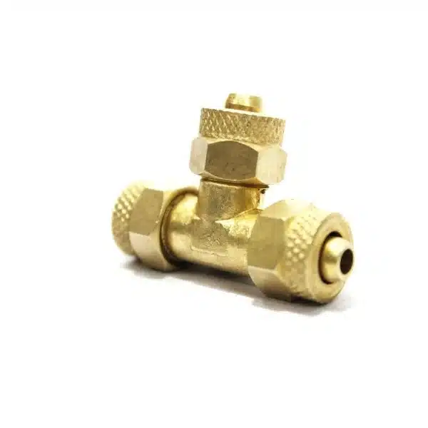 Brass Equal Tee PU Fitting