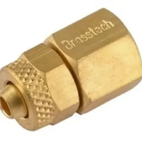 Brass-PU-female-connector
