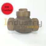 Bronze IBR Certified Horizontal Lift Check Valve
