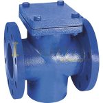 Cast Iron T Type Strainer Flange End