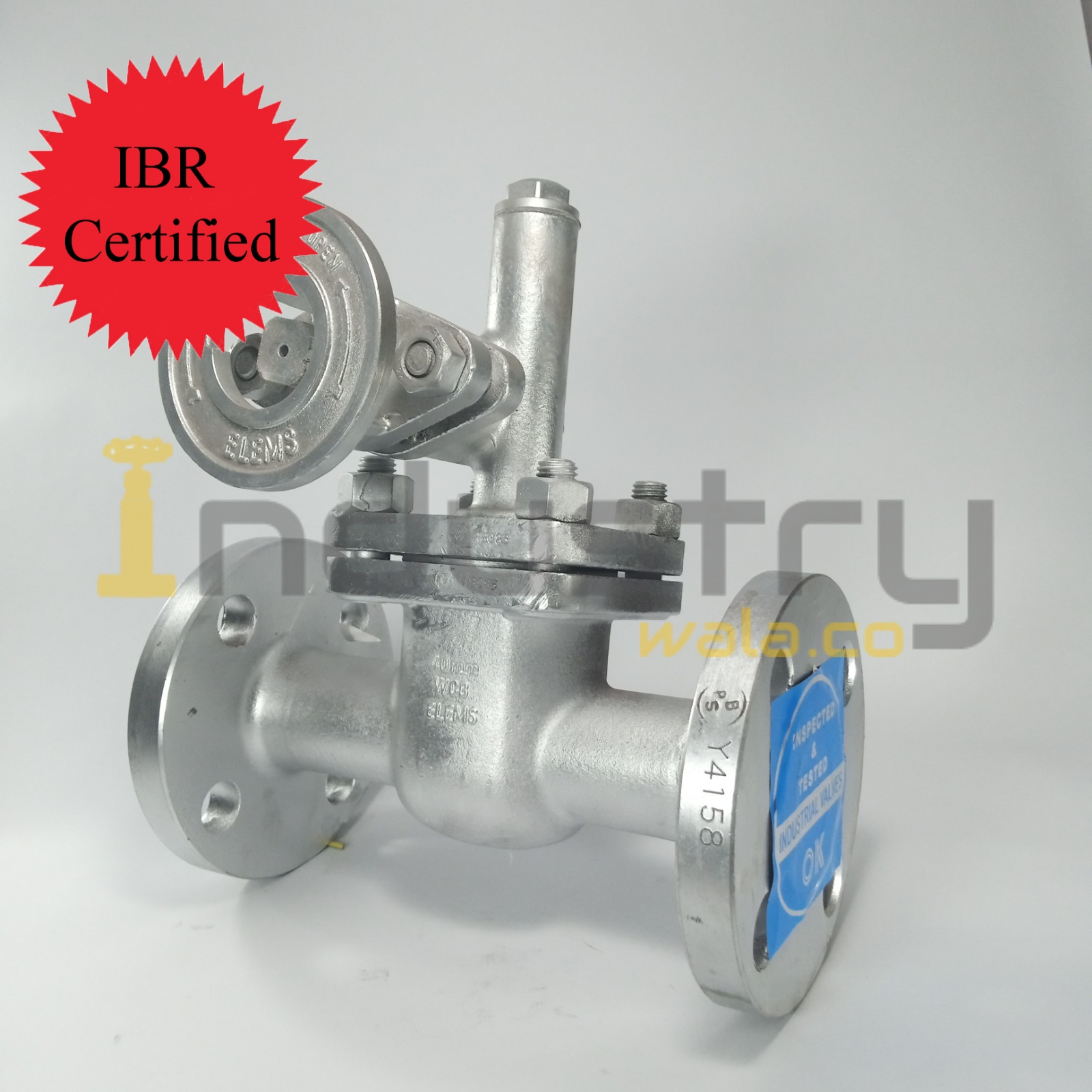 Cast Steel IBR Certified Blow Off Valve Flange End - Image 2
