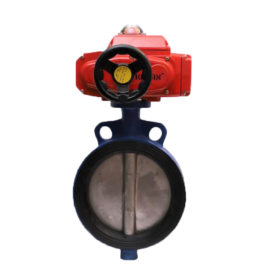 Electric Motorised Butterfly Valve PN10 / PN16 With CI / SS 304 / SS 316 Disc