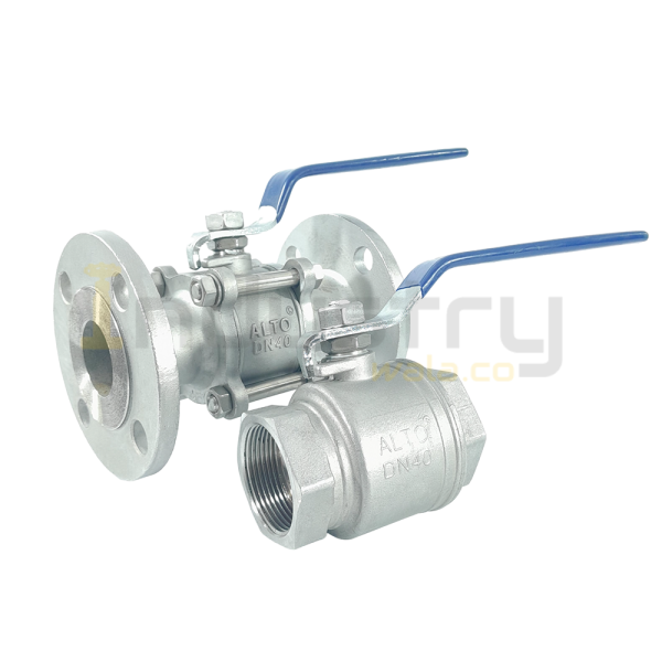 SS 304 (CF8) Ball Valve Screwed End / Flange End Class 150#