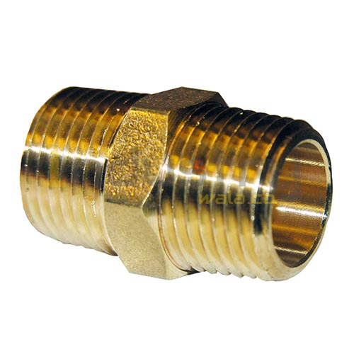 Brass Hex Nipple