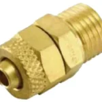 Brass Male Connector PU Fitting
