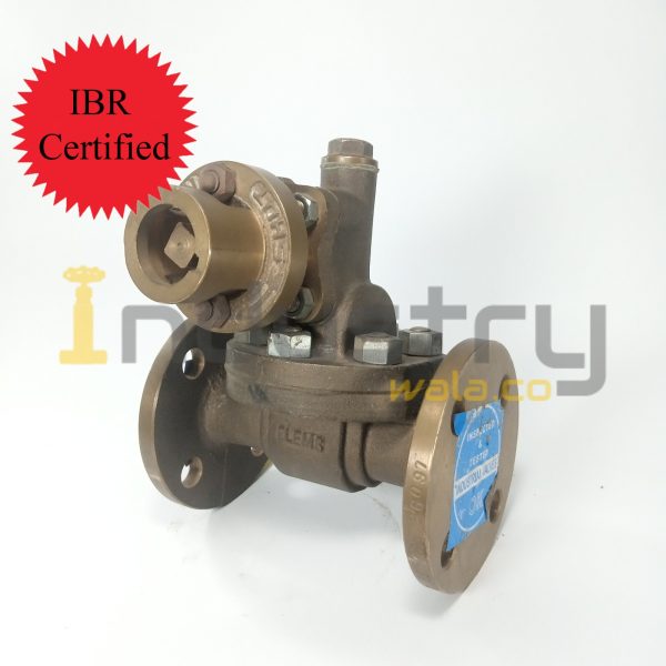 Bronze IBR Certified Blow Off Valve Flange End