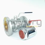 Mild Steel Ball Valve Screwed / Flange End Class 150# / 300#