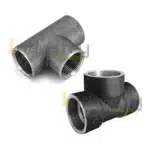 CS Forged Tee 1000 Lbs / 3000 Lbs Screwed End / Socket Weld