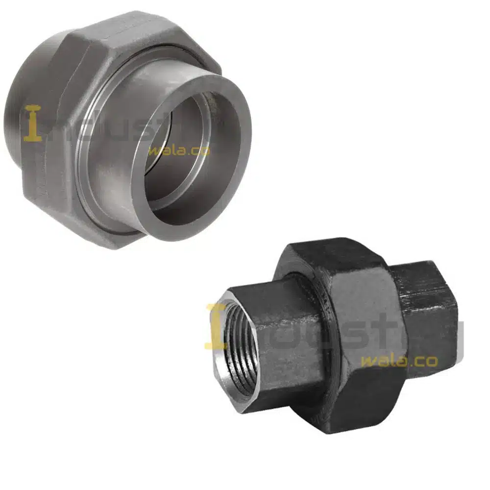 CS Forged Union 1000 Lbs 3000 Lbs Screwed End Socket Weld