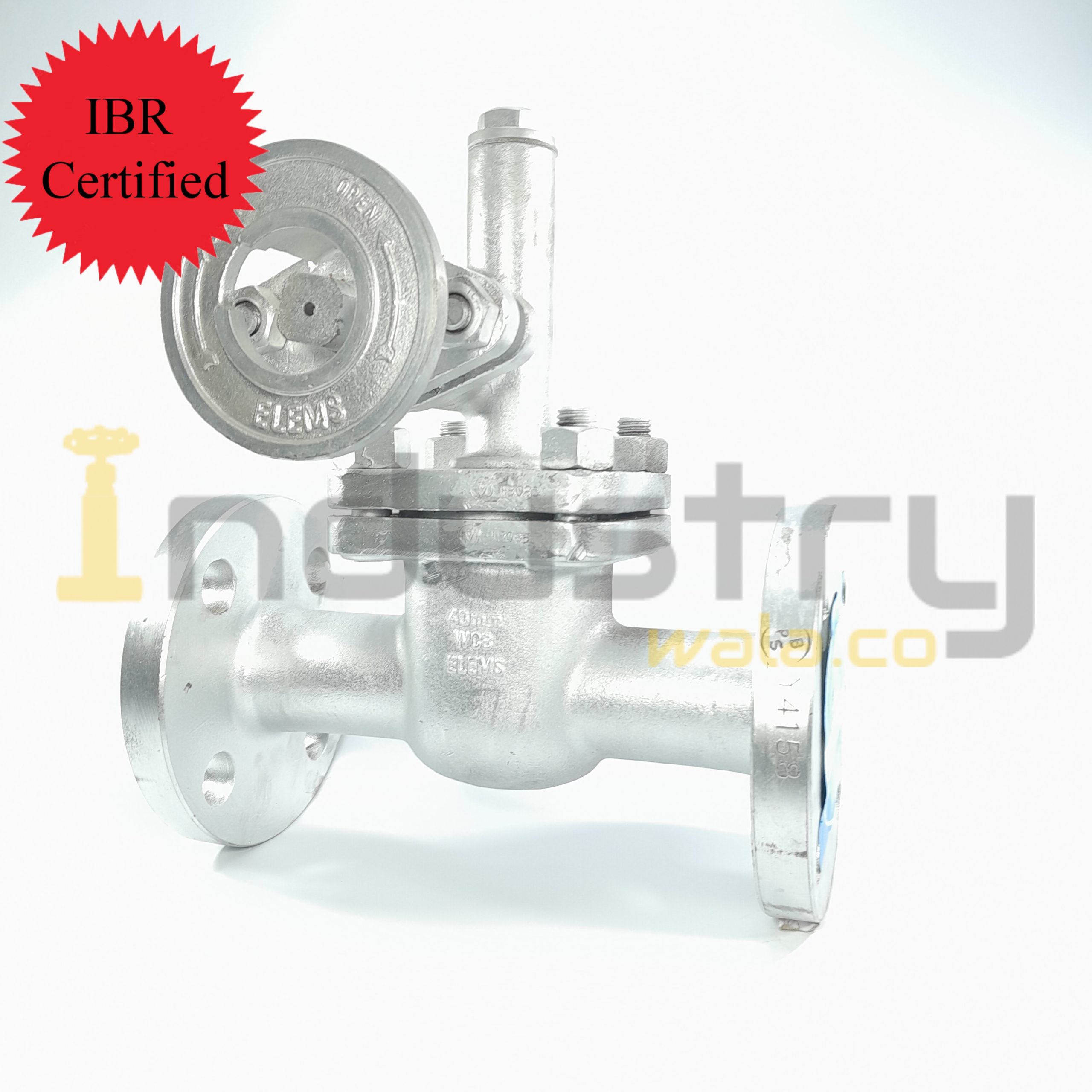 Cast Steel IBR Certified Blow Off Valve Flange End