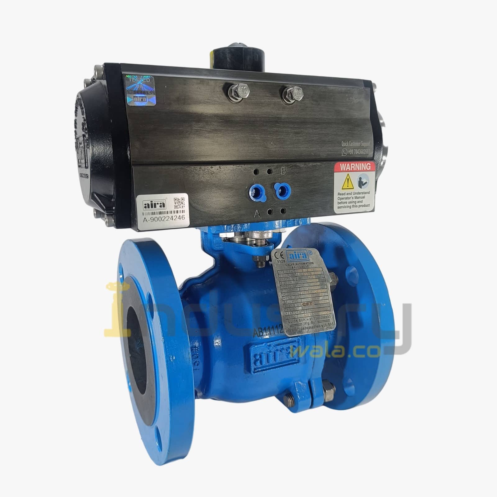 Pneumatic Actuator Ball Valves