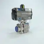 Aira Pneumatic Actuator SS Ball Valve Screwed End 1/2" to 6"