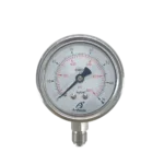 Pressure Gauge Bourdon Type All SS 21/2" Dial Bottom Connection