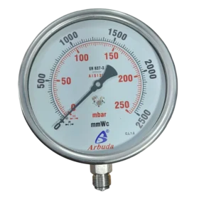 Pressure-gauge-6-dial-2500MMWC