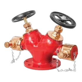 Fire Hydrant Valve Double Headed Gun Metal Duly ISI marked