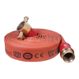 Hose Pipe RRL Type-B ISI marked with GM Heavy Couplings for Fire Fighting
