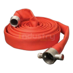 Hose Pipe RRL Type-B ISI marked with SS Heavy Couplings for Fire Fighting